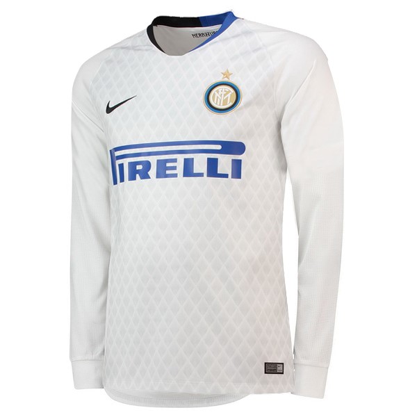 Camiseta Inter Milan 2ª ML 2018/19 Blanco